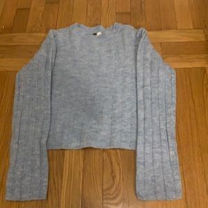 M, blue sweater, divided by h&m- little to no wear